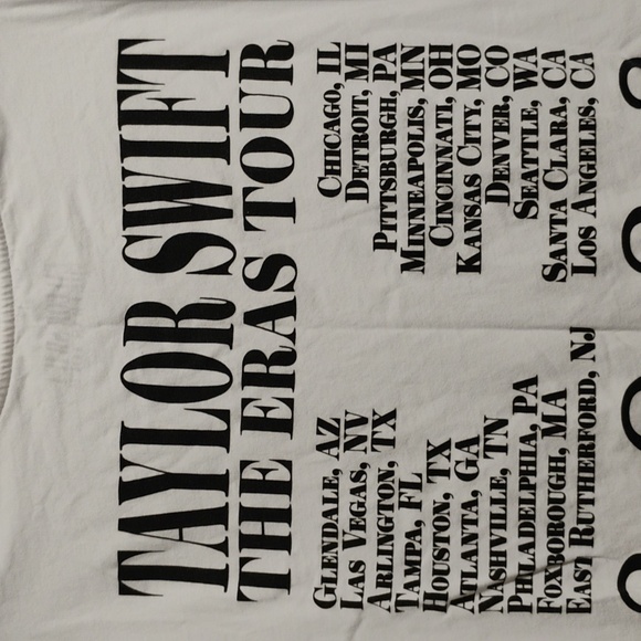 Authentic Taylor Swift The Eras Tour 2023 Shirt Sz.M - Picture 9 of 11